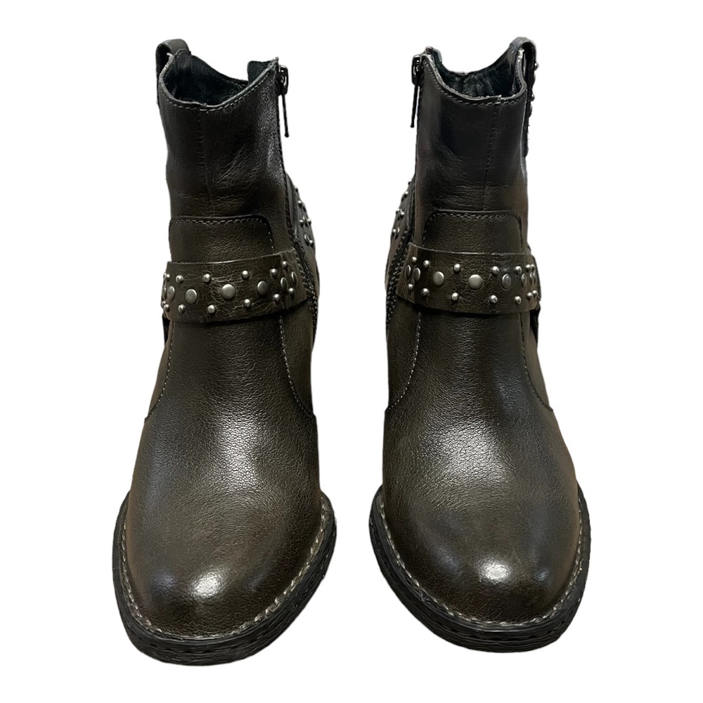 BORN Slater Studded Harness Western Boots Size 6.5 - Picture 10 of 12